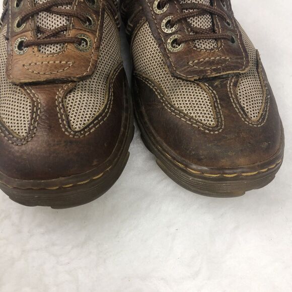 Dr. Martens Kurt Brown Leather Shoes Low Top  Men's Size 8M 9L - Picture 10 of 11